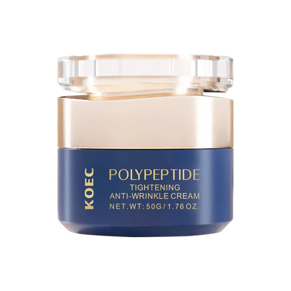 50g KOEC Polypeptide Tightening Anti-Wrinkle Cream Soothing Fading Fine Lines Revitalizing Nicotinamide Squalane Shea Butter